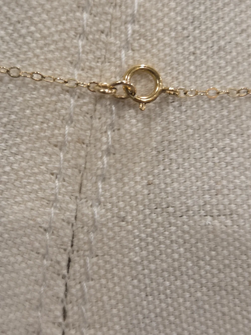 Delicate Gold Tone Y-Necklace - Elegant Bar Pendant - 1/20 14k GF